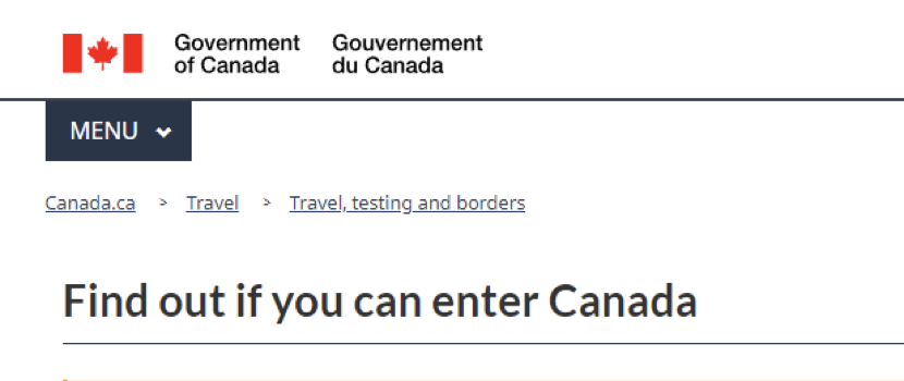 2021年12月加拿大入境最新政策